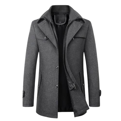 Abrigos De Lana Para Hombres Chaleco Plumifero Hombre Abrigo Ejecutivo Hombre Gabardinas Para Caballero Chaqueta De Lona Para Hombre Sobrecamisa Verde Militar Hombre Chaqueta Capitan America