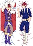 GB Arts My Hero Academia Shoto Todoroki Peach Skin 150cm x 50cm Body Pillowcase