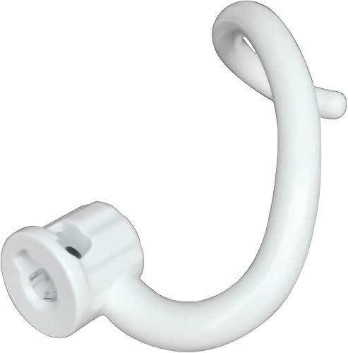 Miniatura 4 de Ganchos de masa con revestimiento en espiral para Kitchenaid Stand Mixer Bowl-Lift, ganchos de metal para masa para modelos KV25G0X, KV25G8X,