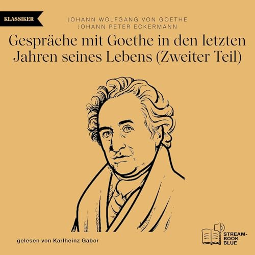 Page de couverture de Gespräche mit Goethe in den letzten Jahren seines Lebens 2