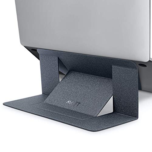 MOFT - Faltbar und Höhenverstellbar Laptop Ständer für MacBook und Laptops von 11,6 bis 17 Zoll, Space Grau