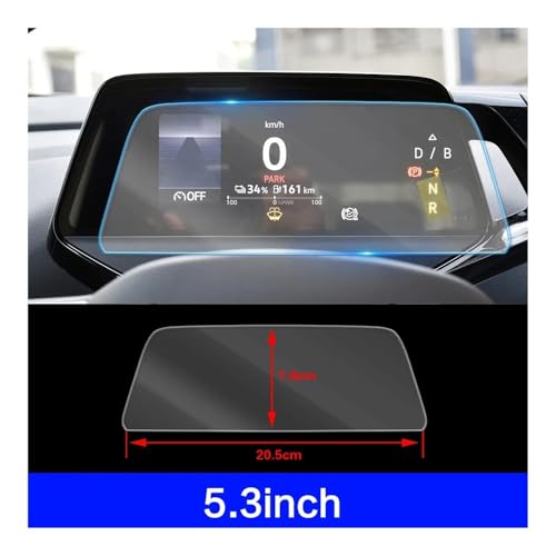 Écran GPS ID.4 2020 protégé des rayures grâce au film en verre trempé sur mesure