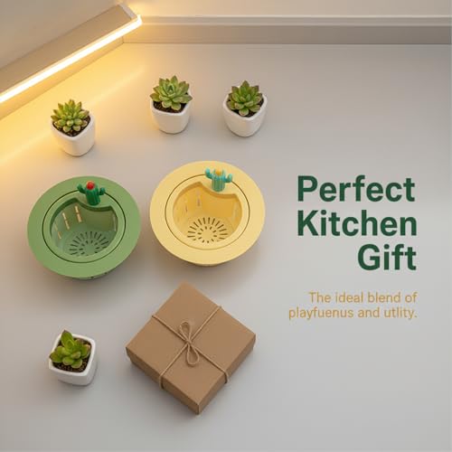 Colador para fregadero de cocina con filtro auto-limpiante miniatura 7