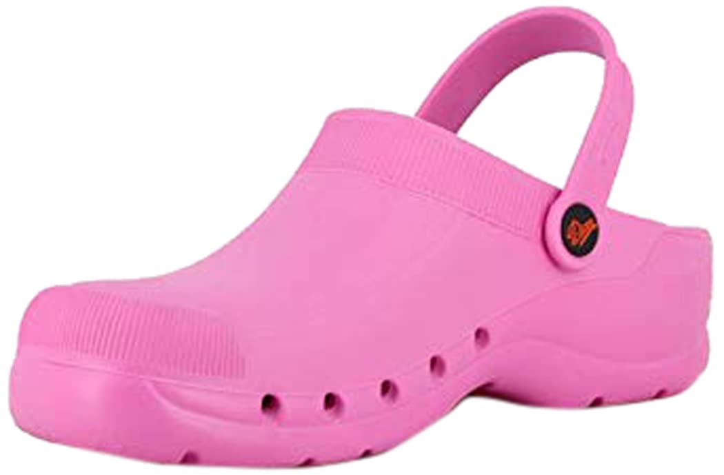 DIAN EVA Color Rosa Talla 38, Zueco de Trabajo para sanidad y hostelería Unisex Certificado CE EN ISO 20347 Marca