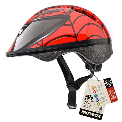 meteor® Kinderfahrradhelm Sicherer Fahrradhelm Kinder-Helm rollerhelm Jungen kinderfahrradhelm für...