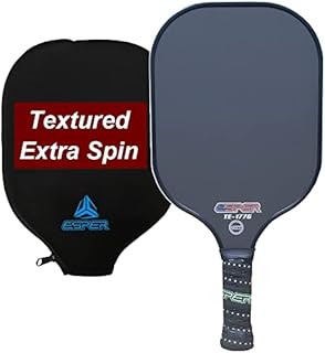 Pickleball Paddle Graphite Textured Surface for Spin,USAPA Approved,Pro Pickleball Racquet Lightweight,Carbon Fiber Pickleball Racket,PP Core,for Any Skill Level Players Indoor & Outdoor Tournament