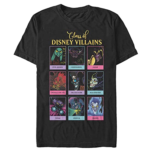 T-Shirt Disney Villains Look Été Décontracté pour Sorties et Cinéma
