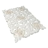 Chemin de table pour la décoration : tissu léger et lavable qui conserve sa forme et sa beauté après plusieurs utilisations, offrant une performance durable sans décoloration ou effilochage