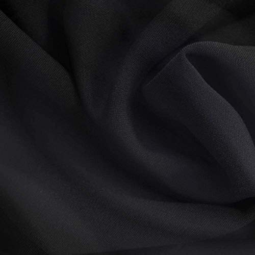 Julius Studio 6 ft. x 9 ft. Black Soft Fabricated Backdrop Muslin, Background Screen with 4 pcs Clip Holders for Photo & Video Shooting, Streaming, Chromakey, Premium Photography Studio, JSAG102 - Thumbnail 5