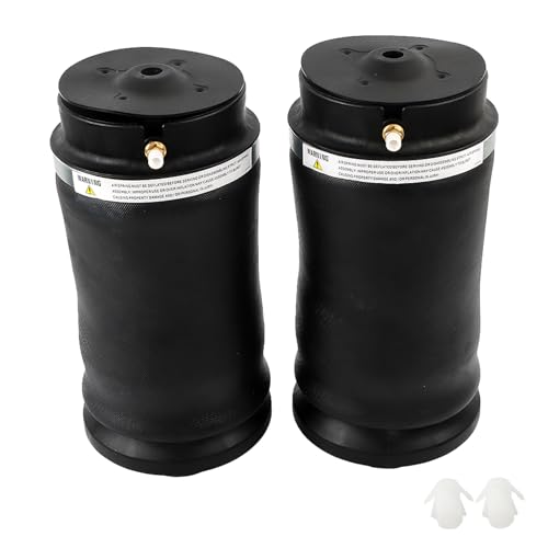 Apriciter 1 Pair Rear Air Suspension Spring Replacement for Mercedes Gl Gle Gls X166 X164 A1643200325