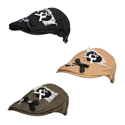 Girls Girls Heart Painter Hat for Autumn Winter Windproof for Street Photography4