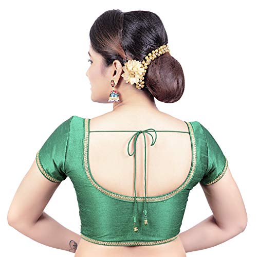 Image of Biyu Being With You Women's Art Silk Saree Blouse