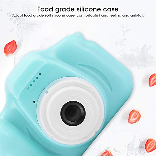 Kid Digital Video Camera,Mini Cute Children Cameras,Portable Kid Camera Toy With 2.0Intft Color Eye-Friendly And Clear Screen,Smart Camera For Boys Girls' Birthday Gifts (Green) #TOP2