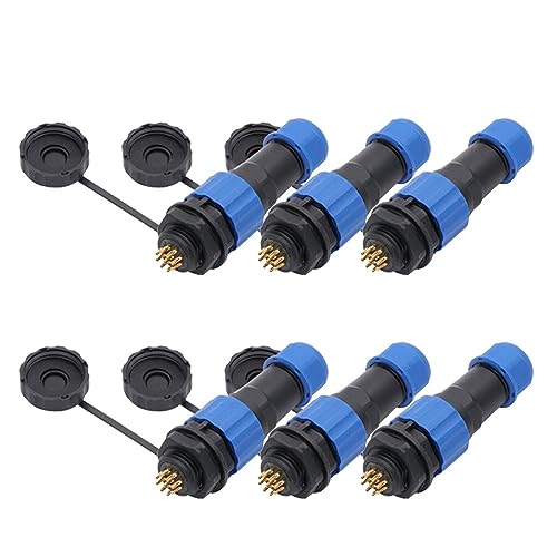 Connecteur de câble métallique SP16 femelle et mâle pour prise aéronautique 4 broches et plus