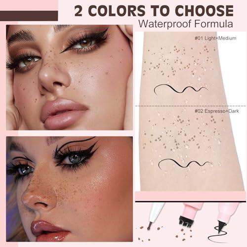 Freckle Stamp Light Brown & Medium, 2 PCS miniatura 6