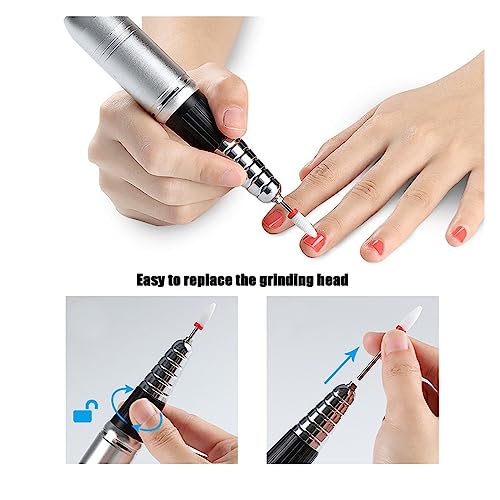 Professional-Nail-Drill-Machine-Low-Noise-35000RPM-Manicure-Machine-for-Manicure-Electric-Nail-File-with-Cutter-Nail-Art-Tools-with-Saves-More-Time-and-Money-Color-Roze-Size-A