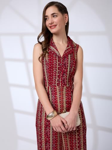 Image of Globus Womens Women Jumpsuit (3641401002 Wine S)