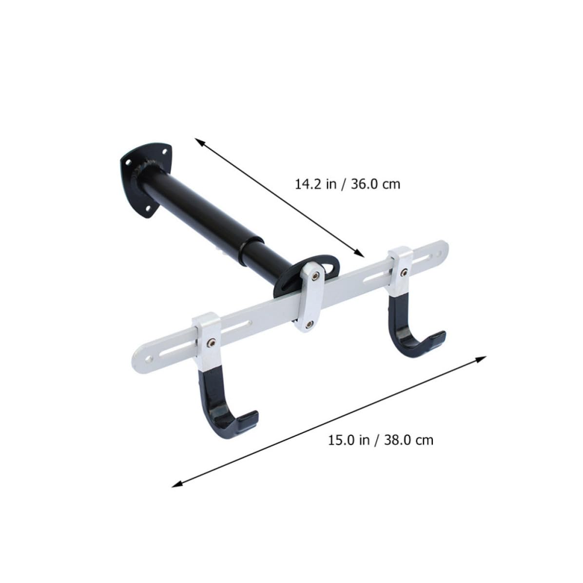 Gancho de Pared Ajustable para Bicicletas Ángulo, Aleación de Aluminio