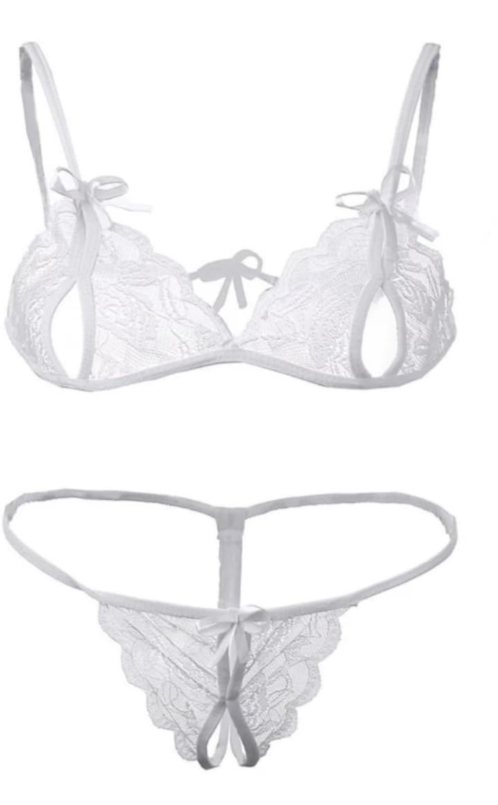 a.i. fashion Women Baby Doll Bra Panty Dress Nightwear Designer Lace Transparent Net Western Dress Sexy Wear for Nights-picture-35