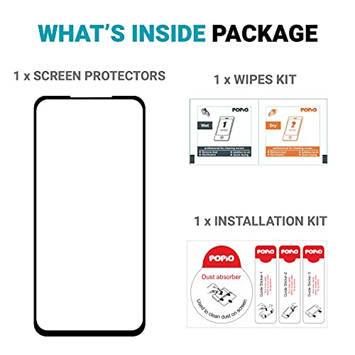Image of POPIO Military-Grade Gorilla Tempered Glass For Samsung Galaxy M11 / A11 | 9H Hardness, Edge-to-Edge, Bubble-Free