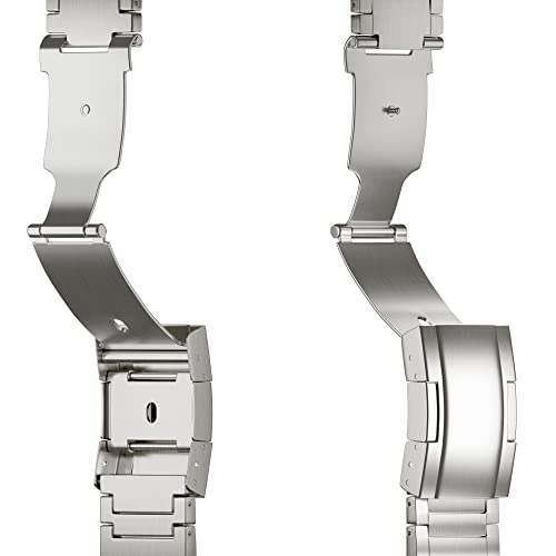 LDFAS Compatible for Apple Watch Ultra 2 Band 49mm Titanium Metal Watch Strap with Double Button Clasp for iWatch Bands Compatible for Apple Watch Series 9/8/7/6/5 45mm 44mm Bands - Image 4