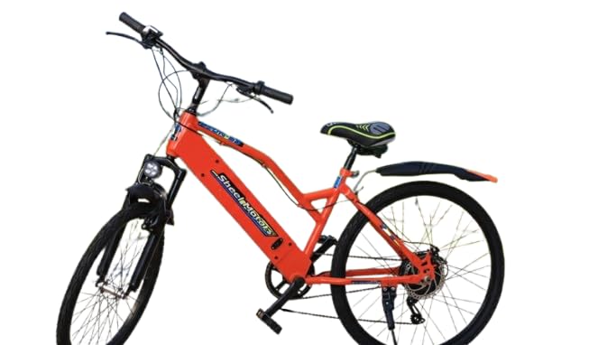Sheel Motors City & Mountain Electric Cycle | Dual Disc Brakes, Smooth ...