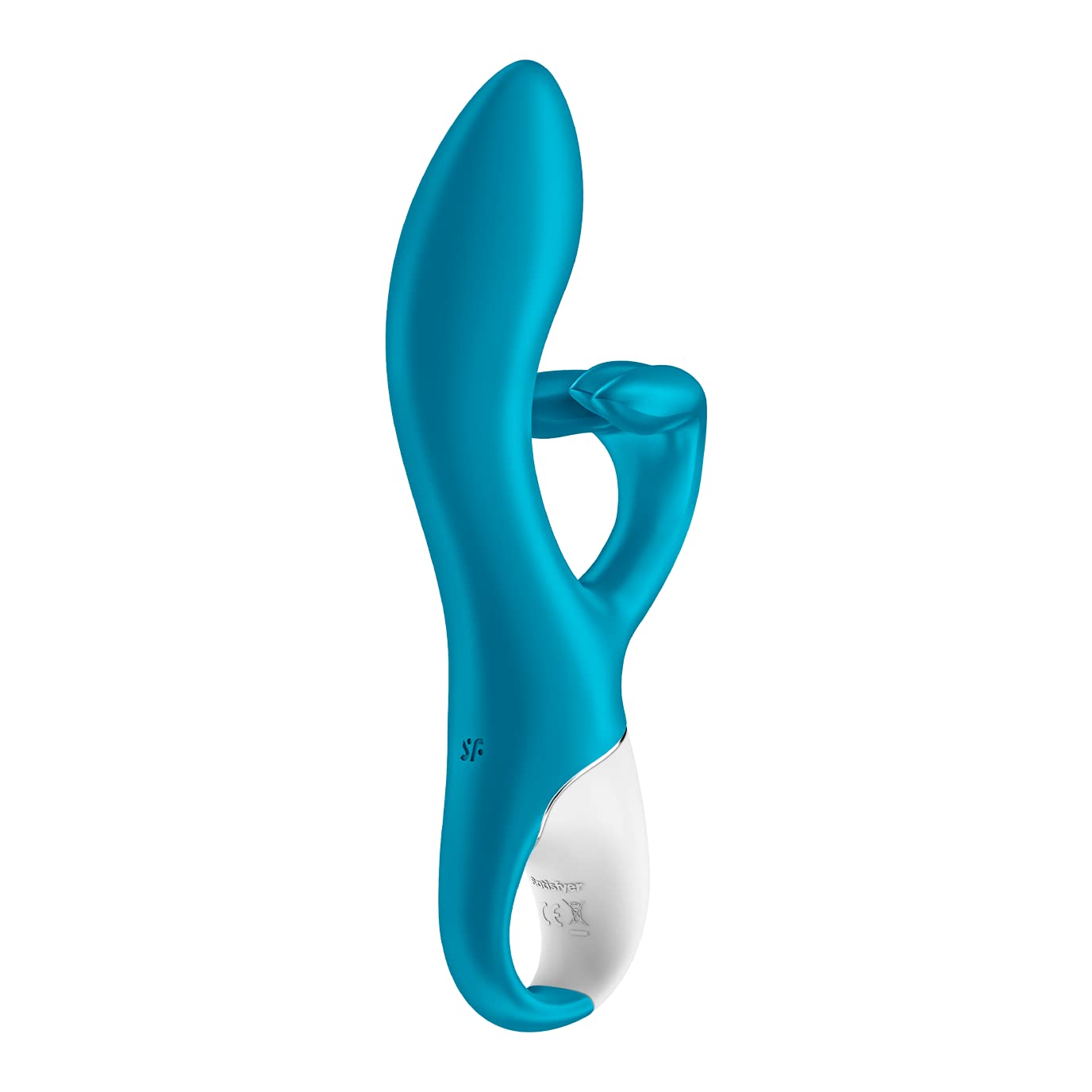 Satisfyer Embrace Me Vibrador Conejito | 2 Motores Potentes y Flexibles | Consolador Ergonómico Estimulador de Clítoris | Recargable y Resistente al Agua (IPX7) | Juguetes Sexuales para Mujer