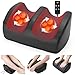 XIAOTONG Foot and Calf Massager with Heating, Shiatsu Foot Machine with Massage Rollers, Deep Tissue Massager for Pain Relief, Remote Control with Cord, Gifts for Men and Women（Corded Version）