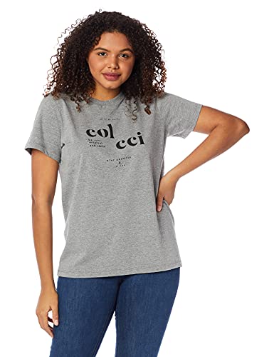 Camiseta Estampada, Colcci, Feminino, Mescla, P