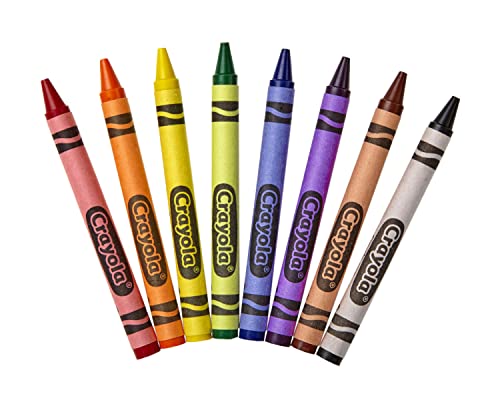 Crayola Classic Color Pack Crayons, Tuck Box, 8 Colors - image 3