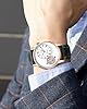 CIVO Mens Watches Leather Wristwatch: Designer Stylish Rose Gold Analogue Watch for Men - Waterproof Quartz Wrist Watch #4