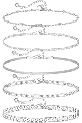 Figaro,Curb,Snake,Satellite,Rope Silver