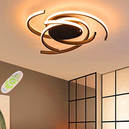 Chandelier LED en forme de fleur luminaire dimmable pour chambre parentale