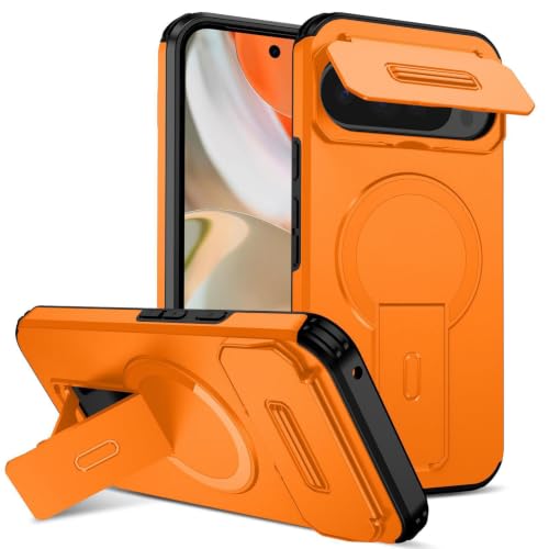 LUNBER-ARMOR�EFor Pixel11 Pro XL �P�[�X �ϏՌ� �J�o�[ �J�����J�o�[�t�� Qi�[�d ���C�����X�[�d�Ή� For �s�N�Z��11�v��XL(�I�����W)