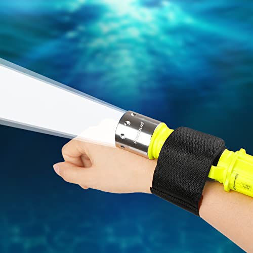 Hecloud Scuba Diving Flashlight With Rechargeable Power Snorkeling Dive Torch Light Ipx8 Waterproof Led Submarine Underwater Lights, 1100 Lumens 3 Modes For Underwater Sports #TOP4