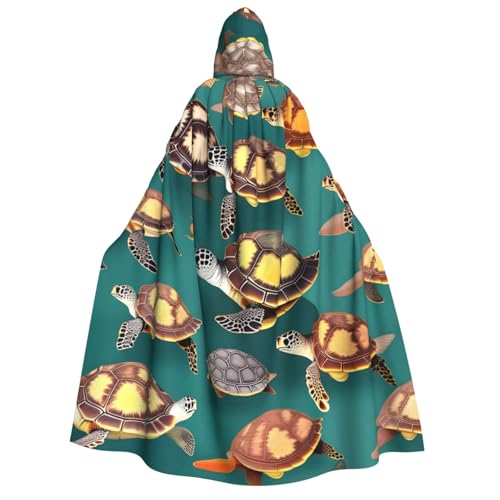 Cape costume tortue de mer pour soirée déguisée et festival