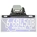 Lumitronics License Plate Lamp Light with Bracket for Trailers, Boats, Cars, Trucks, RV, and Cars