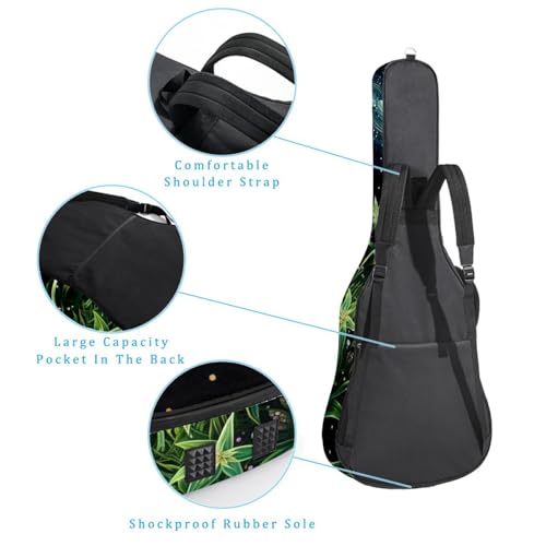 Sac pour guitare étanche à poches multiples contre les chocs et la pluie - 3