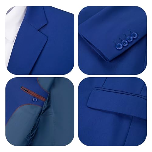 Men's 2 Piece Suit Slim Fit Business Tuxedo Suit with Short Pants Summer Wedding Short Suits for Men3