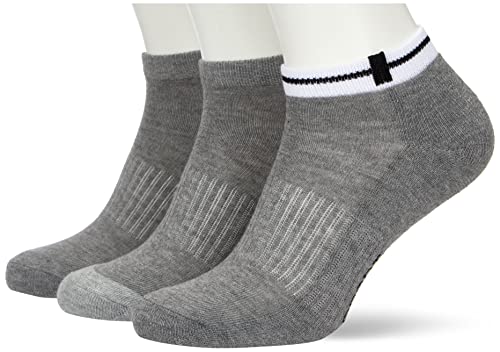 Nur Die Lot de 3 Baskets de Sport pour Femme Chaussettes, Gris, Taille Unique Cover