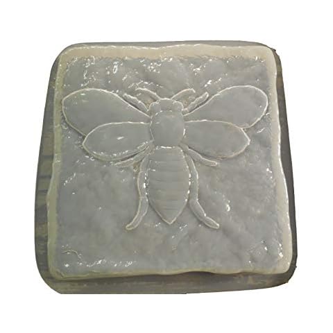 Stone Look Bumble Bee Plastic Craft Mold use with Concrete or Cement to Make into Stepping Stones 1328 Cover