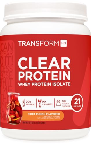 TransformHQ Clear Protein Fruit Punch