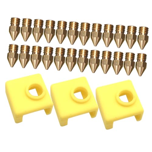 Pointed Nozzle Set 1.75mm with Heat Resistant Silicone Case