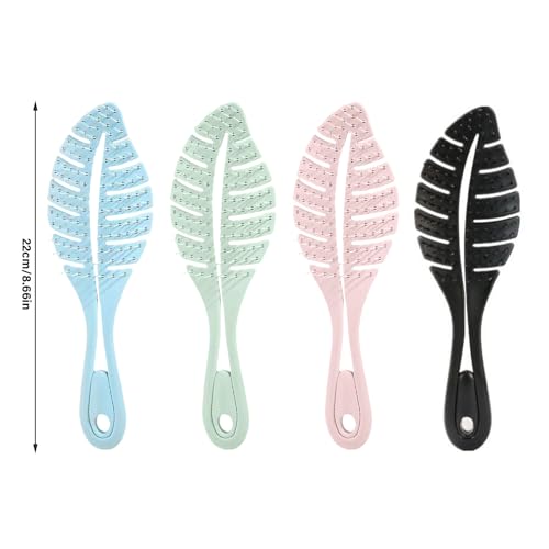 Peine en Forma de Hoja para Masaje Capilar miniatura 6