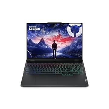 Lenovo Laptop para jogos Legion Pro 7i Gen 9 40.6 cm (modelo 2024) Intel Core i9-14900HX 24C, NVIDIA GeForce RTX 4090 16GB, 32GB RAM, 2TB (1TB+1TB) NVMe SSD, IPS QHD+ 500 nits 240Hz, Windows 11 Home