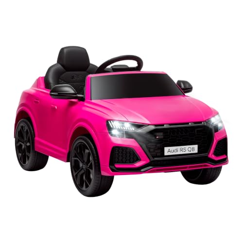 Image of HOMCOM Audi RS Q8 Licensed Kids Electric Car 6V for 3-5 Years Old Pink