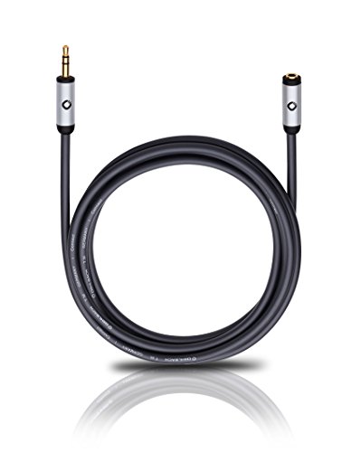 Câble 3,5mm jack mâle-femelle rallonge audio Oehlbach 60034 de 3 mètres