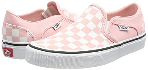 Vans Women's Asher Slip On Sneaker Pink 6 #TOP6