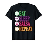A las personas que les encanta asistir a clases de salsa, les encanta la salsa es los pasos de salsa, la bonita ropa de salsa Queen seguramente les encantará este producto de salsa. Salsa Love Dance - Camiseta
