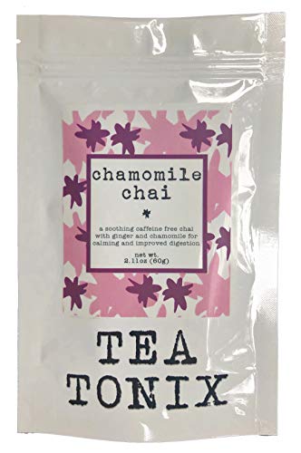 CHAMOMILE CHAI blend with Chamomile, Cardamom, and Cinnamon 50g - BE CALM with our soothing and functional chai tea